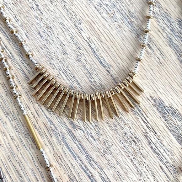 Stella & Dot RIAD 7-in-1 Layering Necklace - Picture 4 of 11